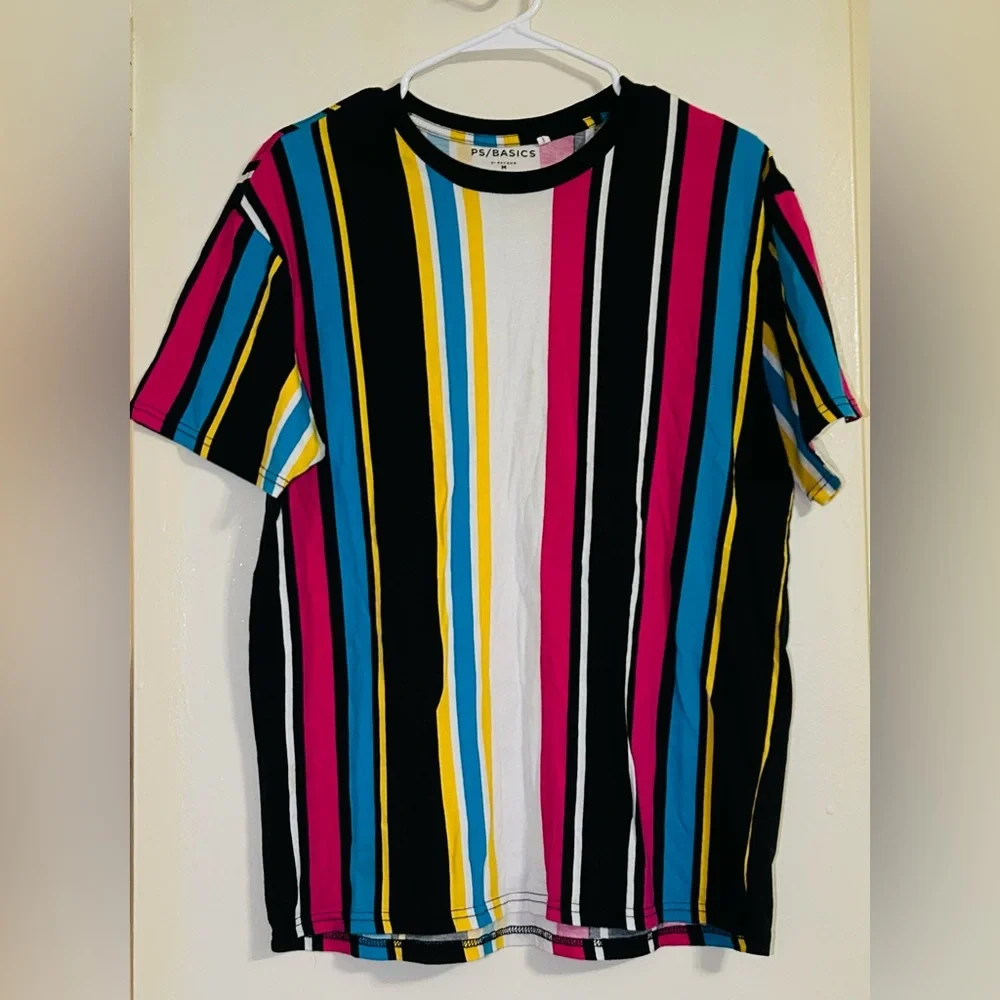 PacSun Multicolor Striped Tee - Picture 1 of 3